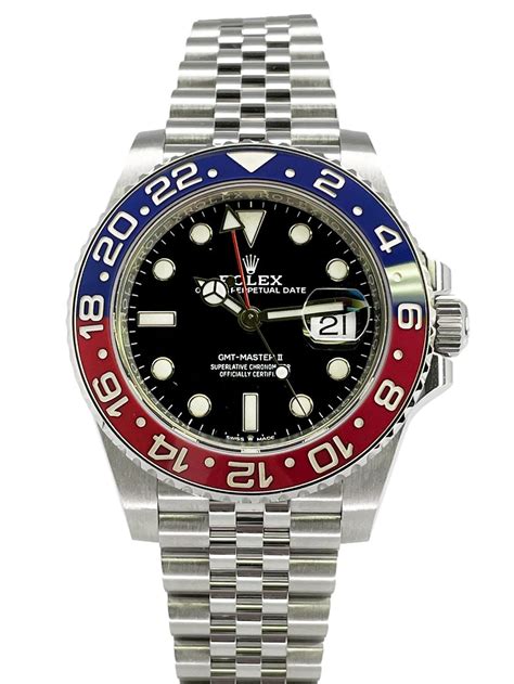 rolex gmt master 2 pepsi stainless steel|rolex gmt master 2 price.